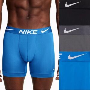 SOLD! Nike Men's 3-Pack Essential Micro Boxer Briefs Dri-Fit Sz Med